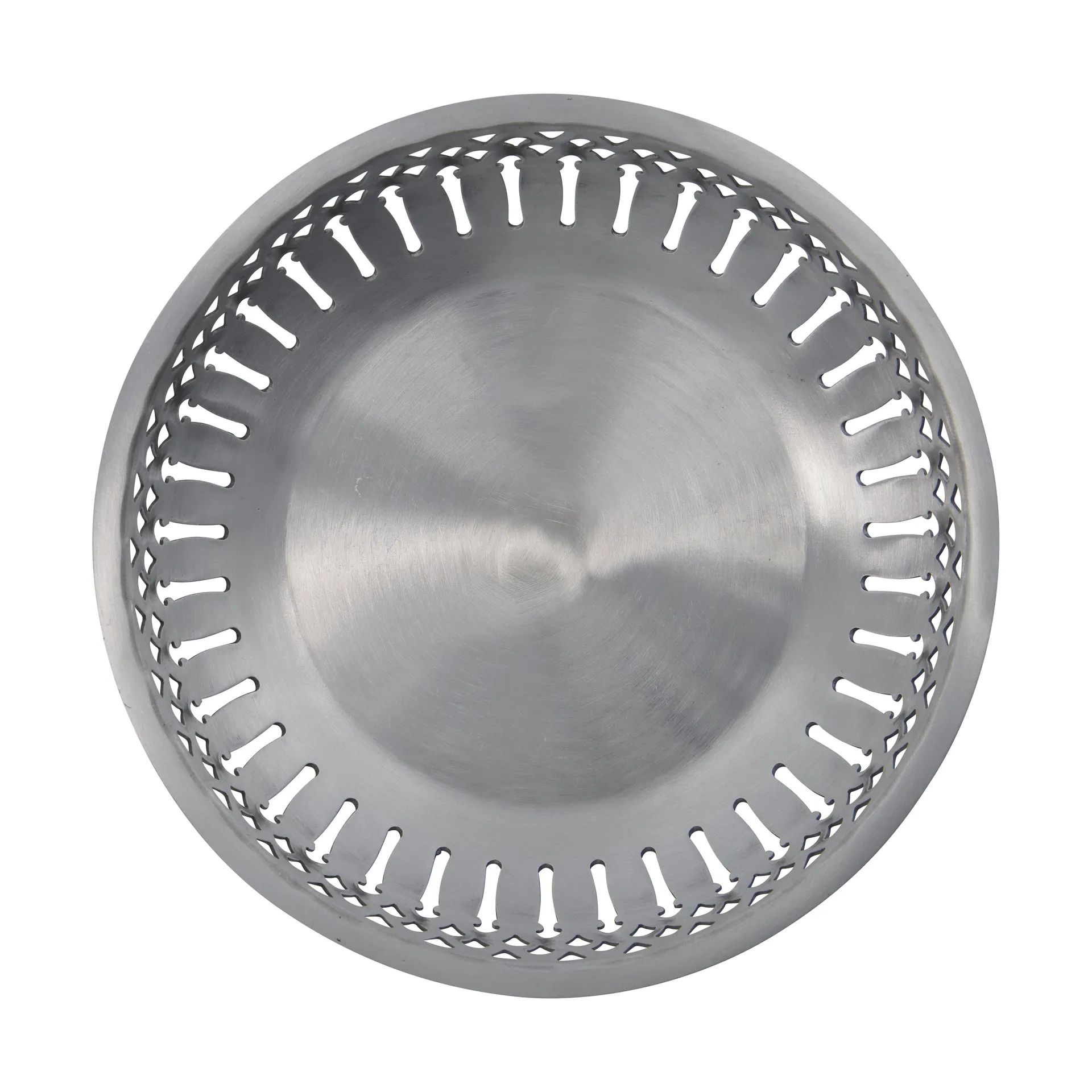 Nicolas Vahé brødkurv 2 deler, Antikk sølvfinish Nicolas Vahé