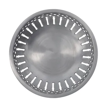 Nicolas Vahé brødkurv 2 deler - Antikk sølvfinish - Nicolas Vahé