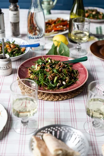 Nicolas Vahé brødkurv 2 deler - Antikk sølvfinish - Nicolas Vahé