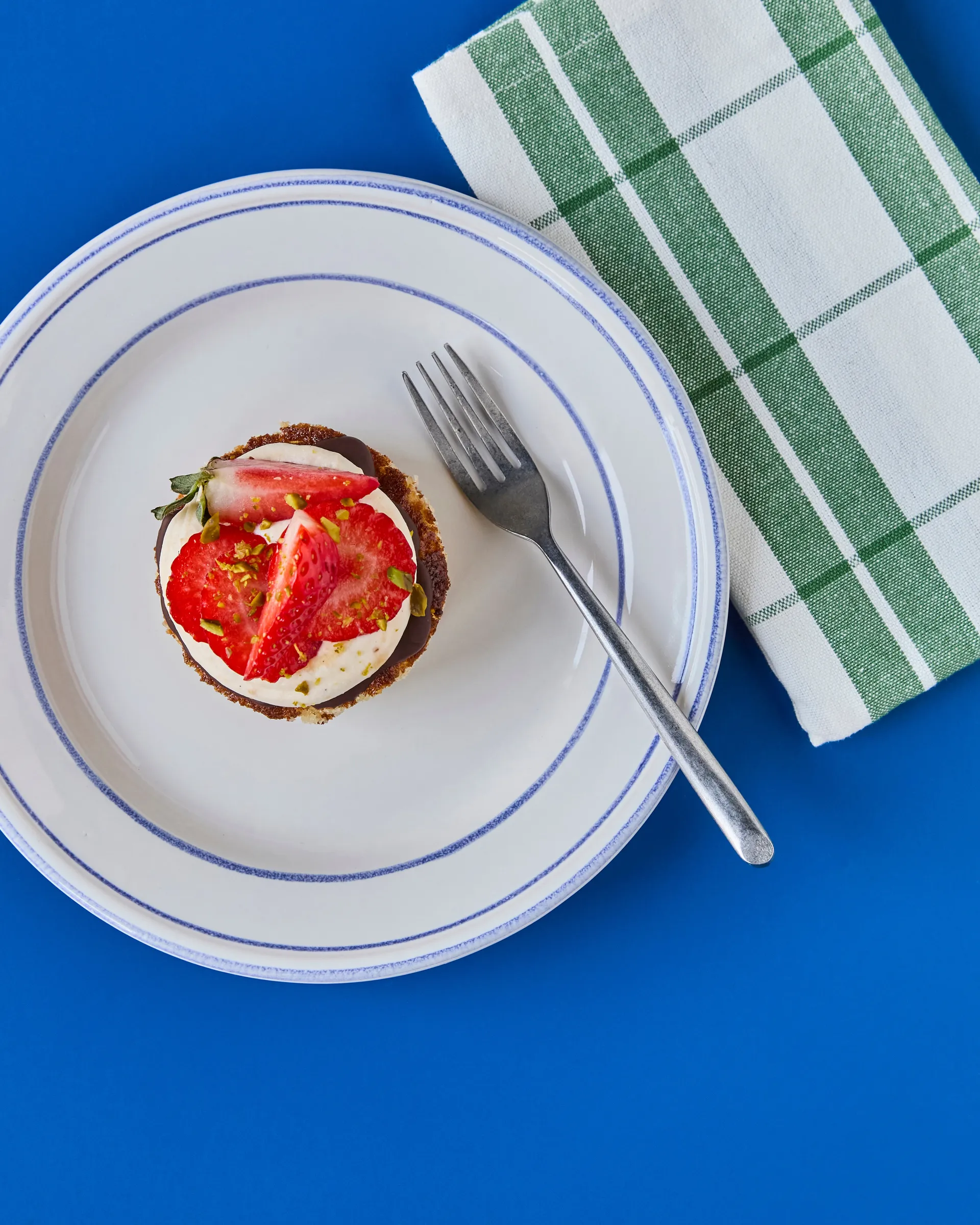 Nicolas Vahé kakegaffel 4-pakning, Antikk sølvfinish Nicolas Vahé