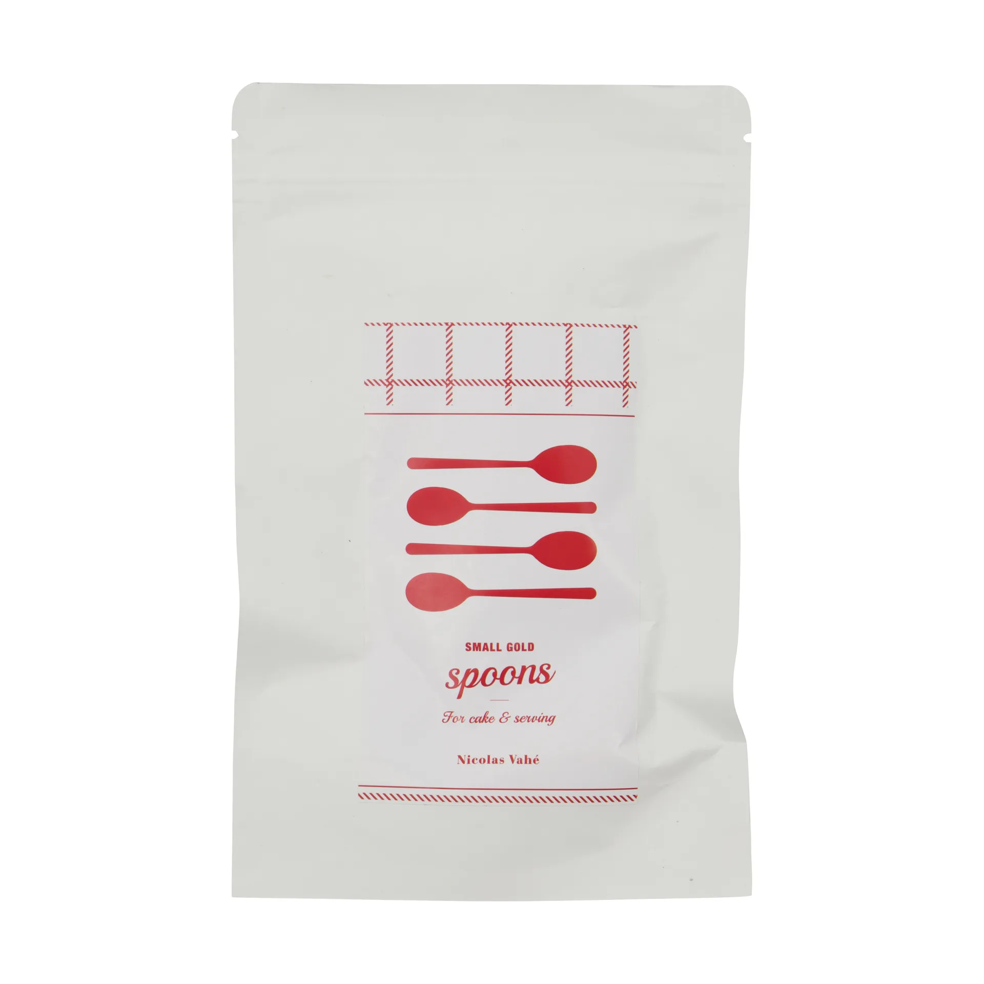 Nicolas Vahé teskje 4-pakning, Antikk gulldekor Nicolas Vahé