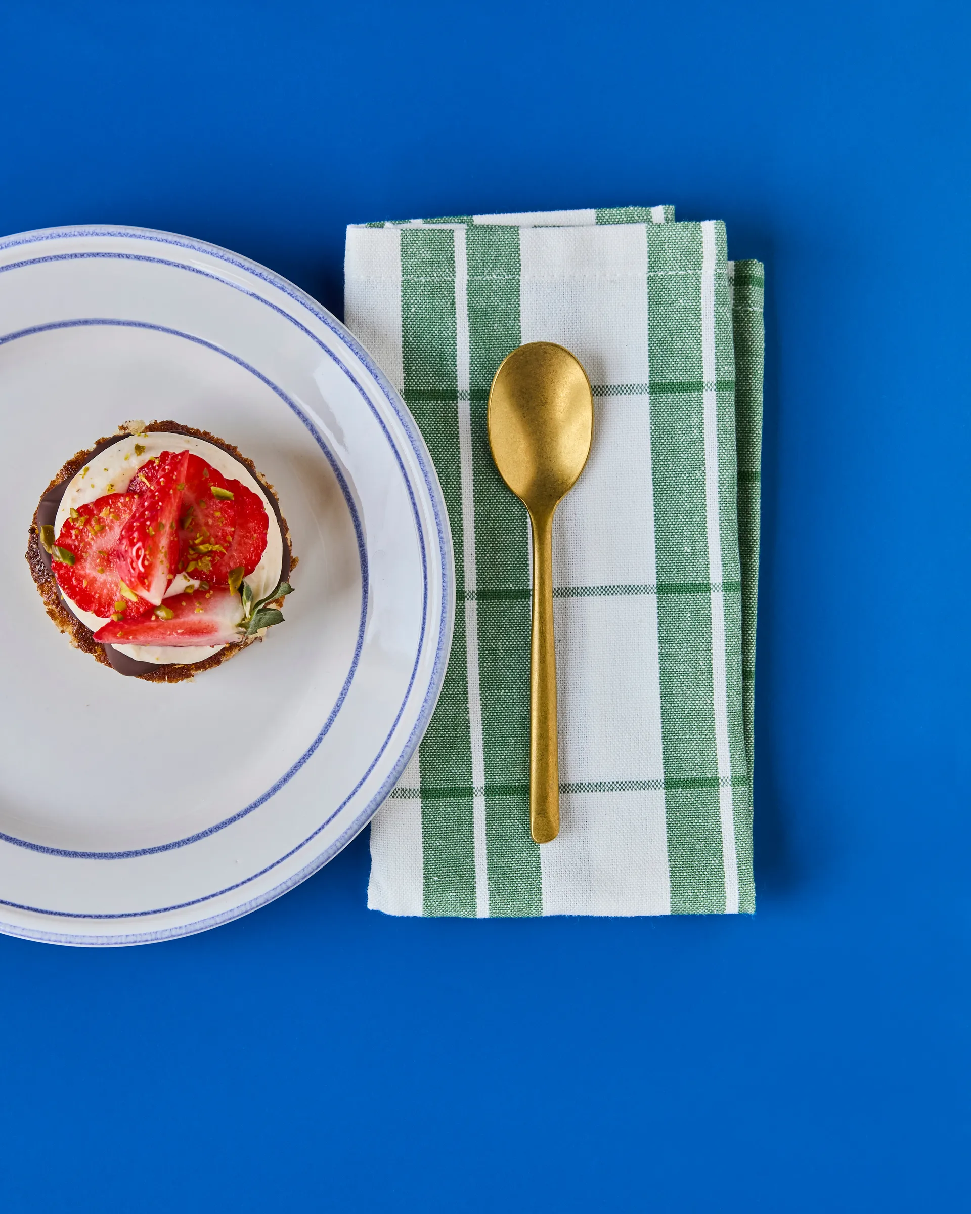 Nicolas Vahé teskje 4-pakning, Antikk gulldekor Nicolas Vahé