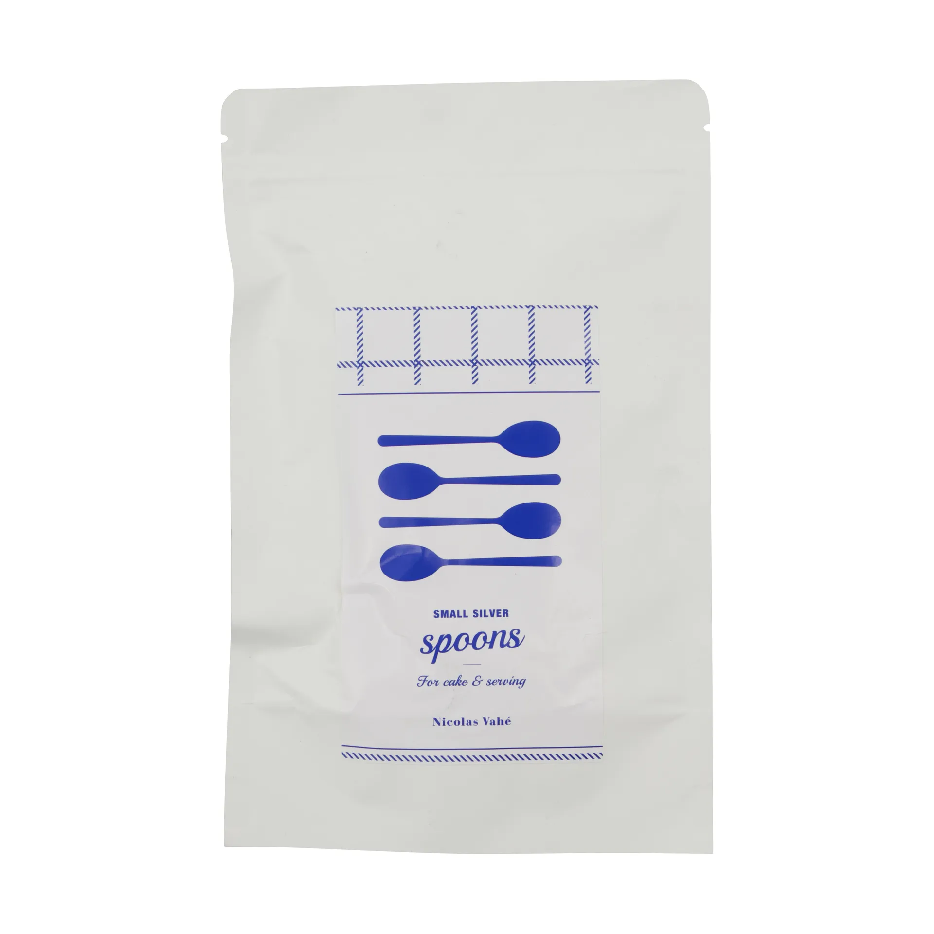 Nicolas Vahé teskje 4-pakning, Antikk sølvfinish Nicolas Vahé