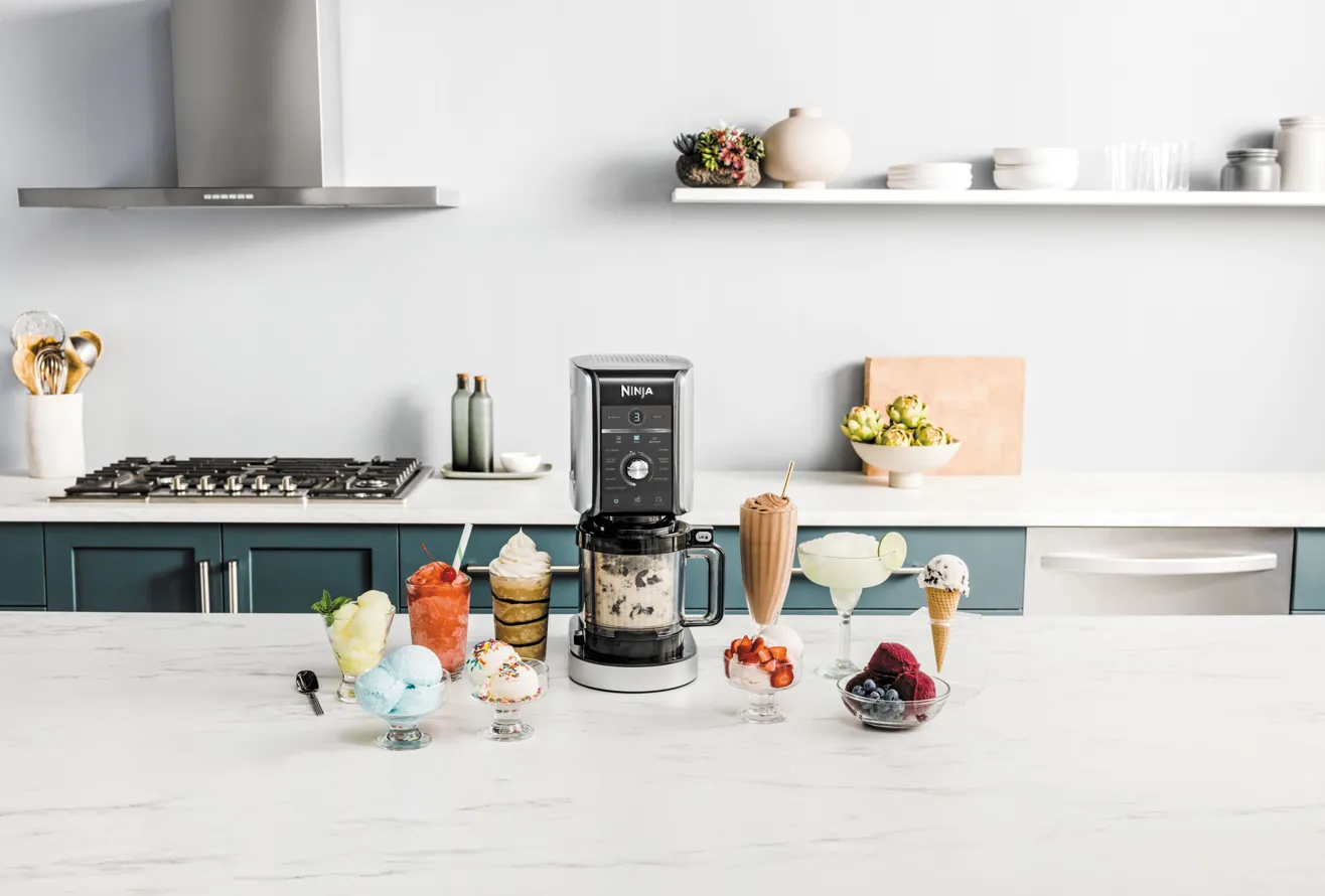 Ninja CREAMi deluxe NC502EU is- og dessertmaskin, Black Ninja