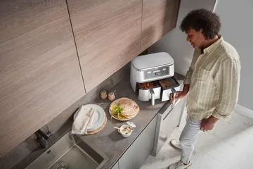 Ninja foodi Air Fryer AF400EU max dual zone 9,5 L - Hvit - Ninja