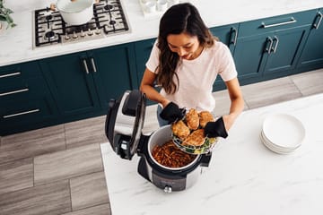 Ninja Foodi OL750 14-i-1 ONE-Lid multicooker 7,5 L - Rustfritt stål - Ninja