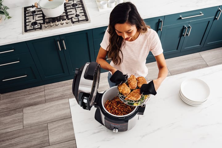 Ninja Foodi OL750 14-i-1 ONE-Lid multicooker 7,5 L, Rustfritt stål Ninja