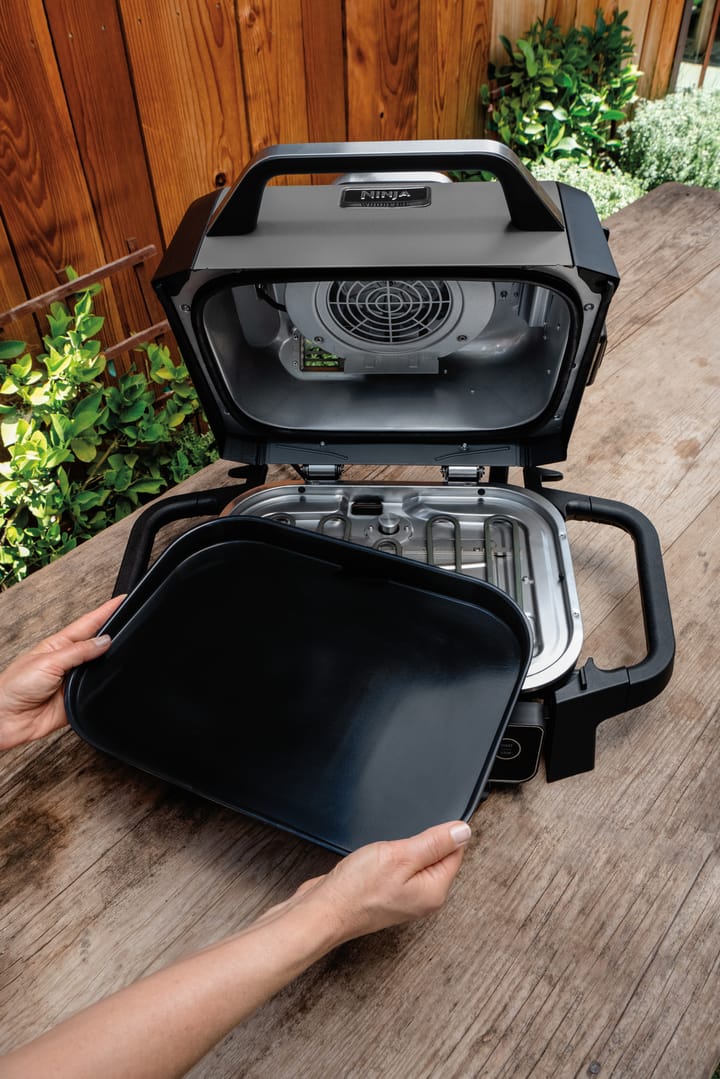 Ninja Woodfire BBQ-plate 28x37 cm, Svart Ninja