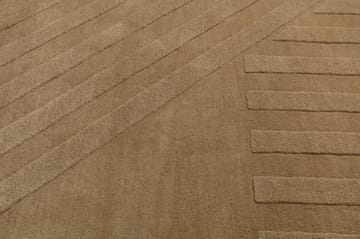 Levels ullteppe stripes beige - 170 x 240 cm - NJRD
