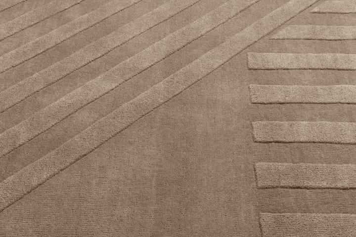 Levels ullteppe stripes grå - 170 x 240 cm - NJRD