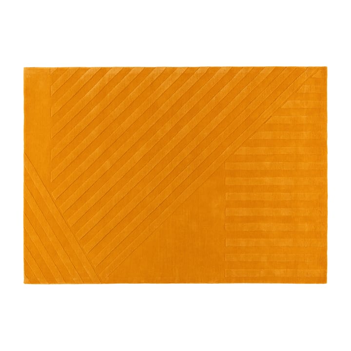 Levels ullteppe stripes gul - 170 x 240 cm - NJRD