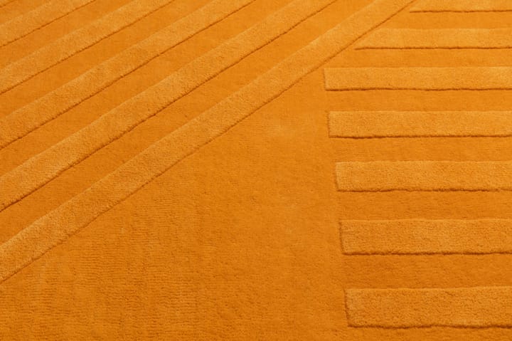 Levels ullteppe stripes gul, 170 x 240 cm NJRD
