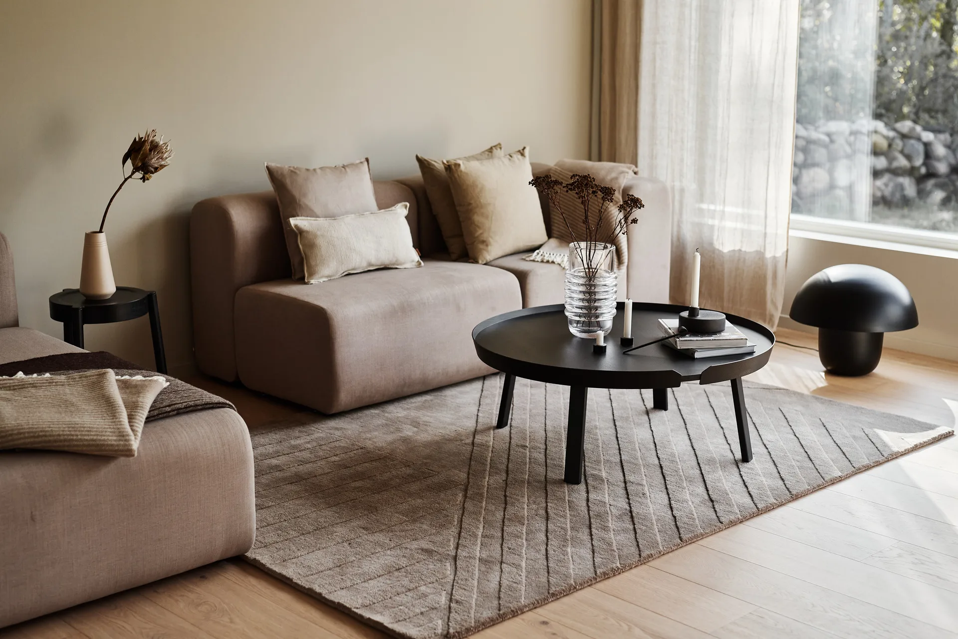 Levels ullteppe stripes muldvarp, 170 x 240 cm NJRD