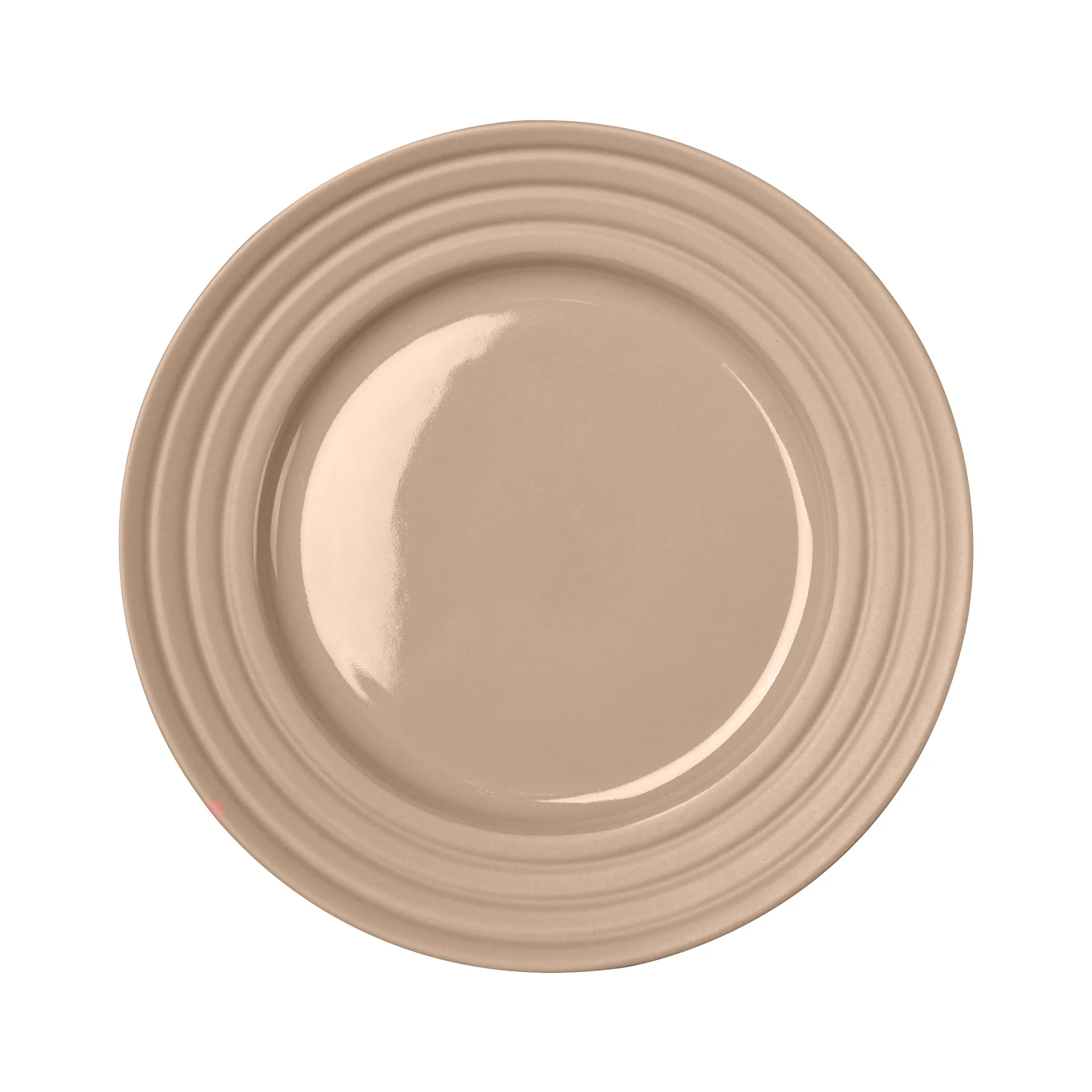 Lines tallerken Ø21 cm, Beige NJRD
