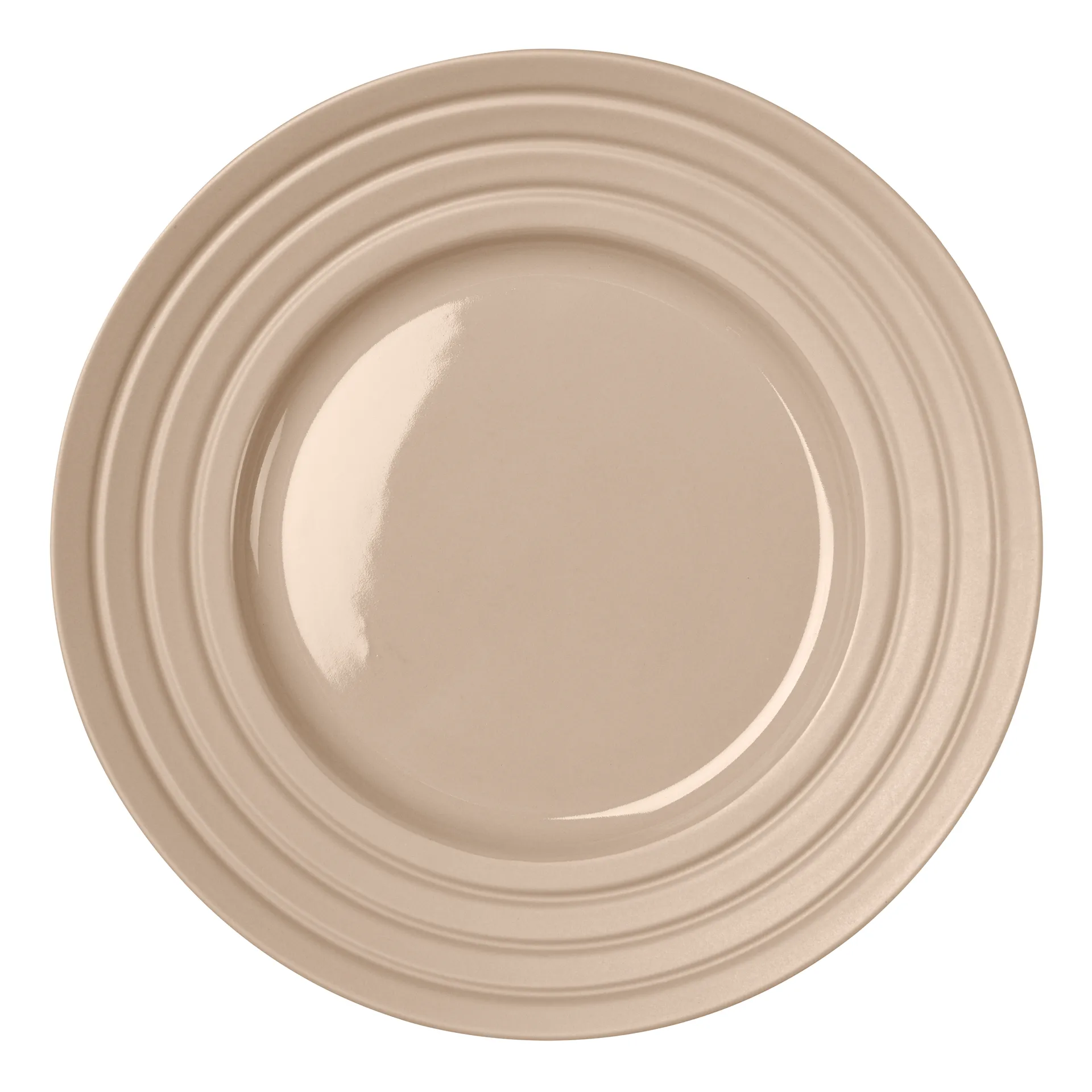 Lines tallerken Ø27 cm, Beige NJRD