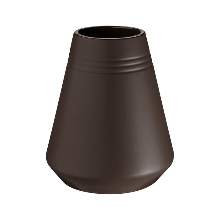 LInes vase 18 cm  - Brun - NJRD