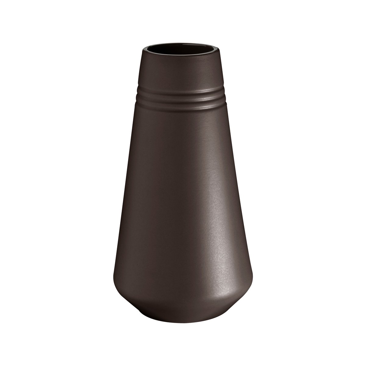 Bilde av NJRD LInes vase 22 cm Brun