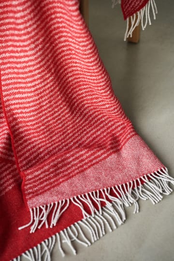 Rectangles ullpledd seasonal edition 130 x 185 cm - Rød - NJRD