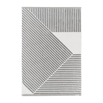 Stripes badehåndkle 100 x 150 cm - Grå - NJRD
