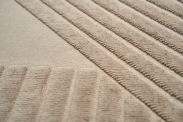 Stripes baderomsmatte 50 x 90 cm  - Beige - NJRD