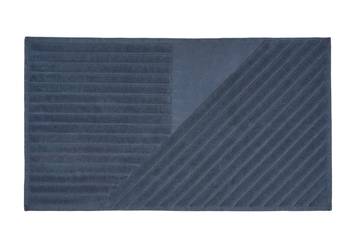 Bilde av NJRD Stripes baderomsmatte 50 x 90 cm Blå