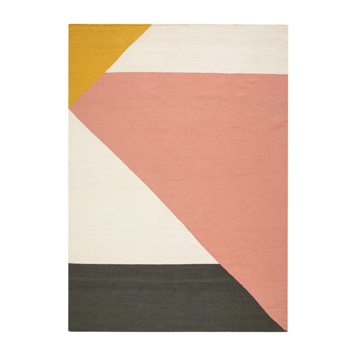 Stripes blocks kelimteppe rosa - 170x240 cm - NJRD
