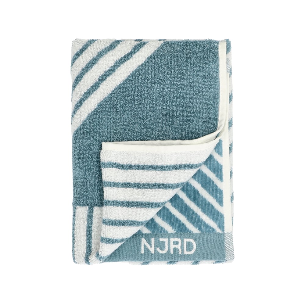 Bilde av NJRD Stripes håndkle 50 x 70 cm Special Edition 2022 Turkis