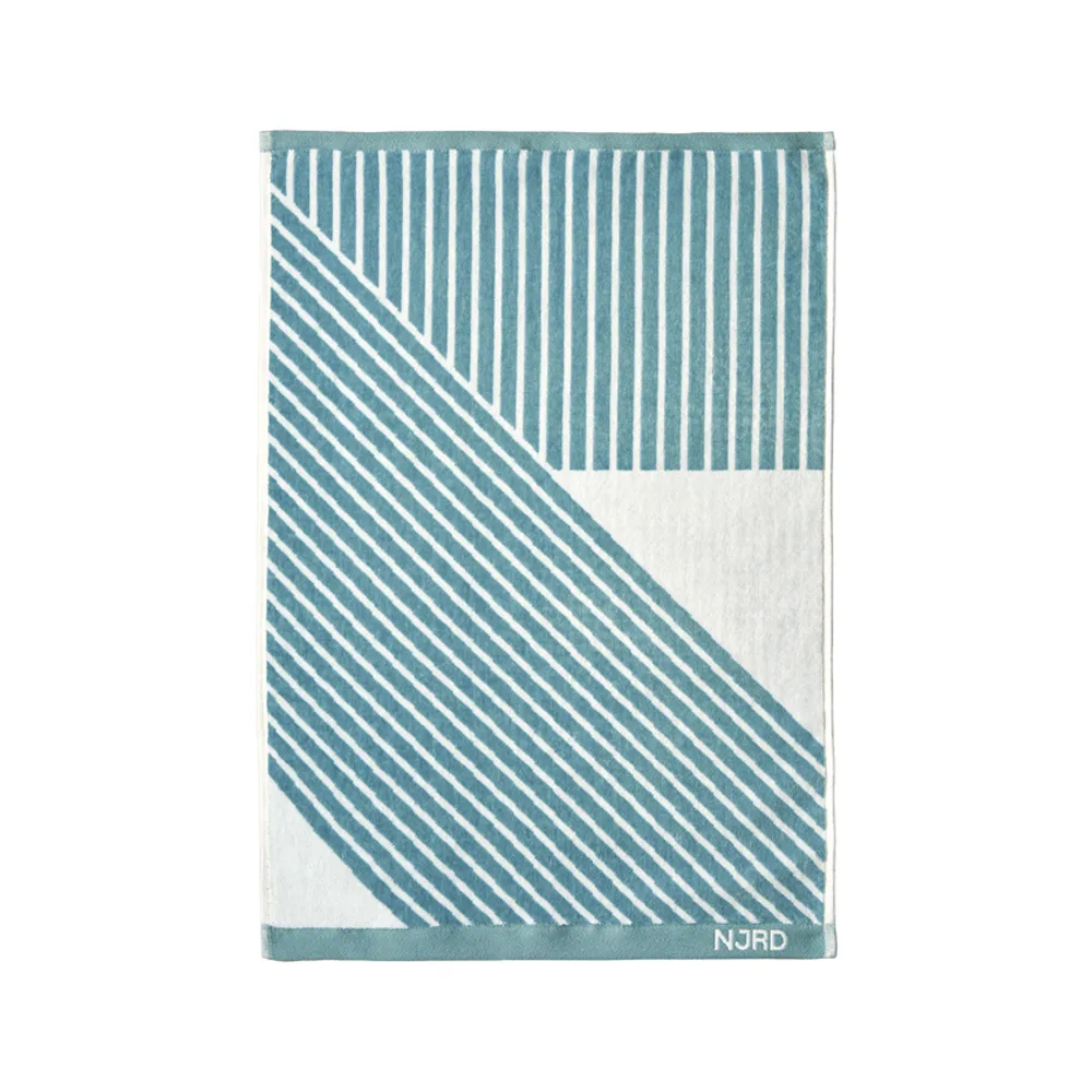Stripes håndkle 50 x 70 cm Special Edition 2022, Turkis NJRD