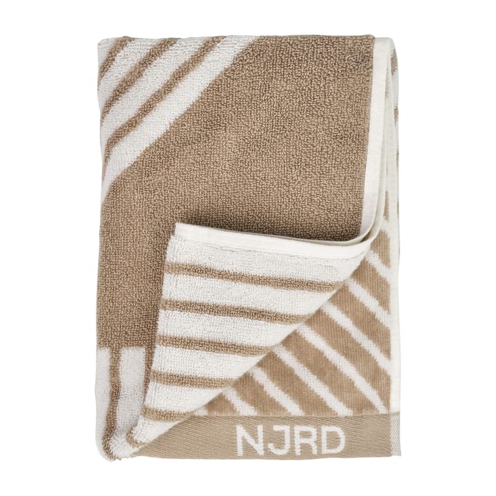 Stripes håndkle 50x70 cm - Beige - NJRD