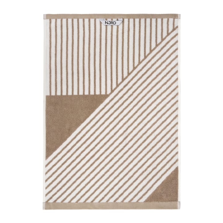 Stripes håndkle 50x70 cm - Beige - NJRD