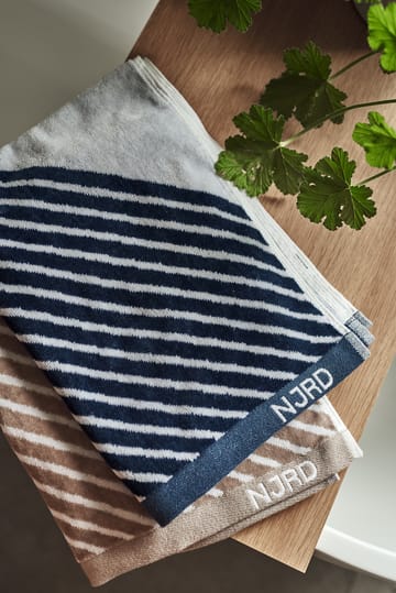 Stripes håndkle 50x70 cm - Blå - NJRD