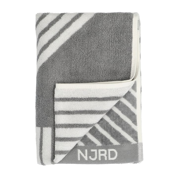 Stripes håndkle 50x70 cm - Grå - NJRD