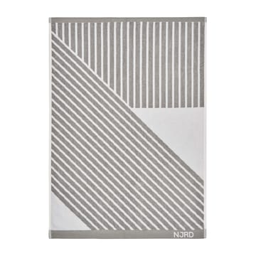 Stripes håndkle 50x70 cm - Grå - NJRD