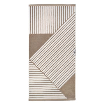 Stripes håndkle 70x140 cm - Beige - NJRD