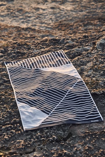 Stripes håndkle 70x140 cm - Blå - NJRD