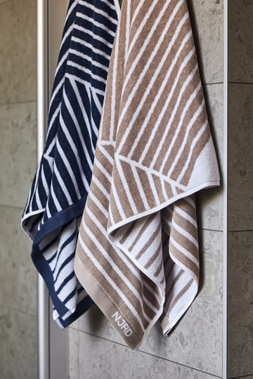 Stripes håndkle 70x140 cm - Blå - NJRD