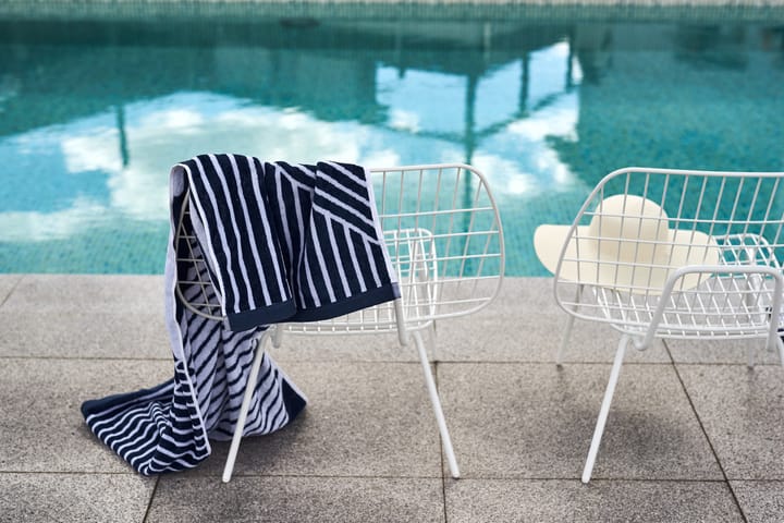 Stripes håndkle 70x140 cm, Blå NJRD