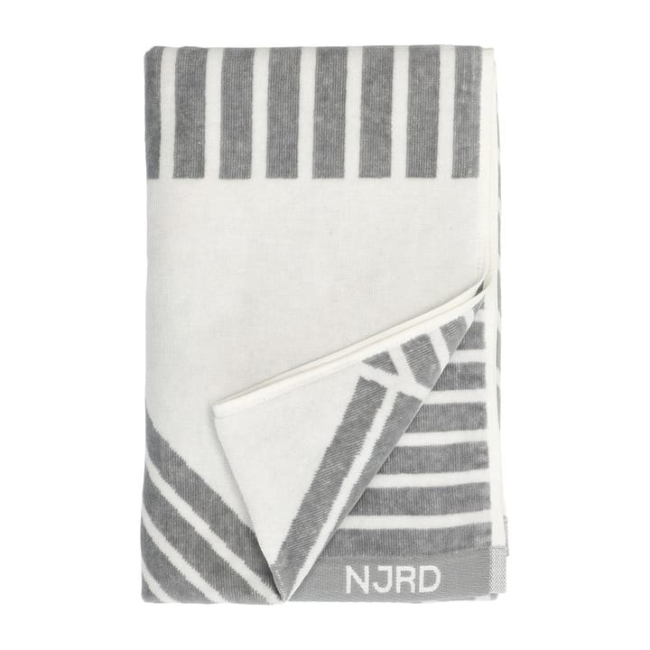 Stripes håndkle 70x140 cm - Grå - NJRD