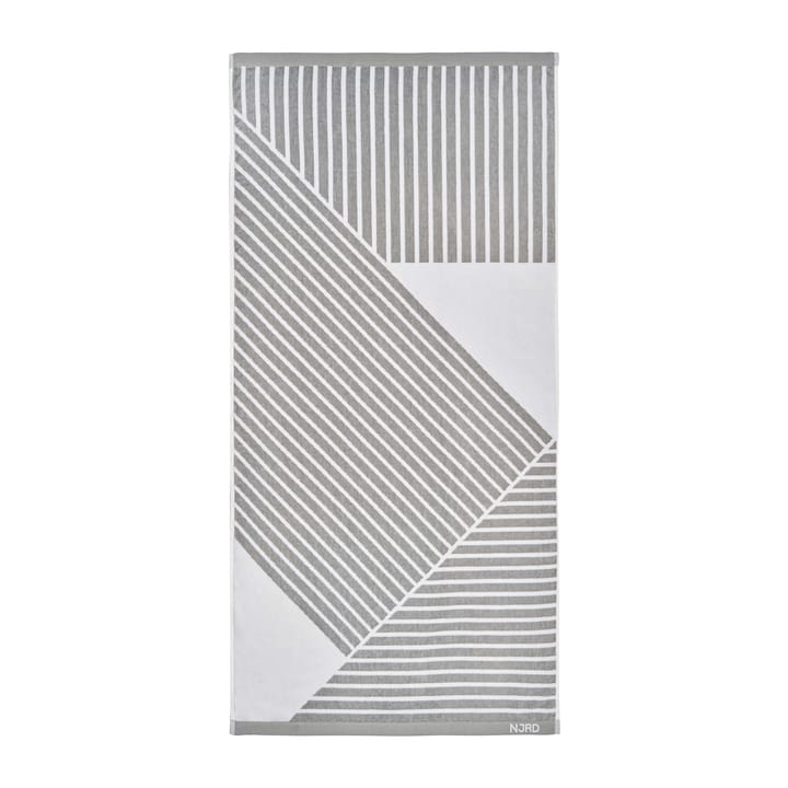 Stripes håndkle 70x140 cm, Grå NJRD