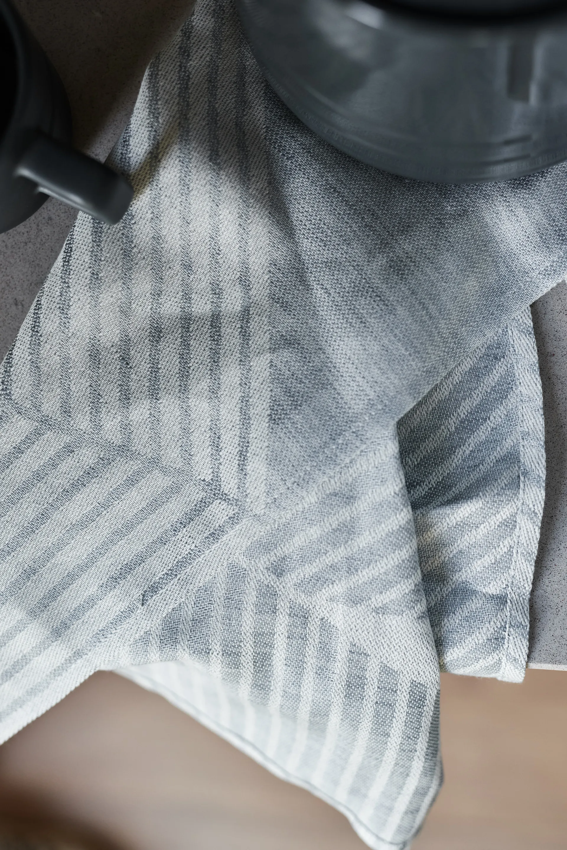 Stripes kjøkkenhåndkle 47 x 70 cm 2-pakning, Blå-hvit NJRD