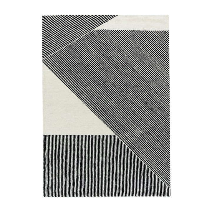 Stripes ullteppe naturhvit - 170x240 cm - NJRD