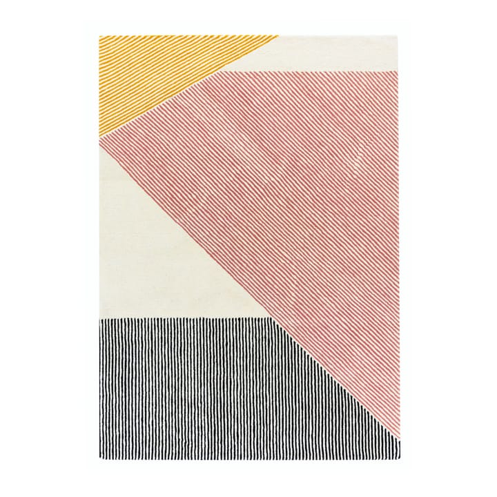 Stripes ullteppe rosa - 170x240 cm - NJRD