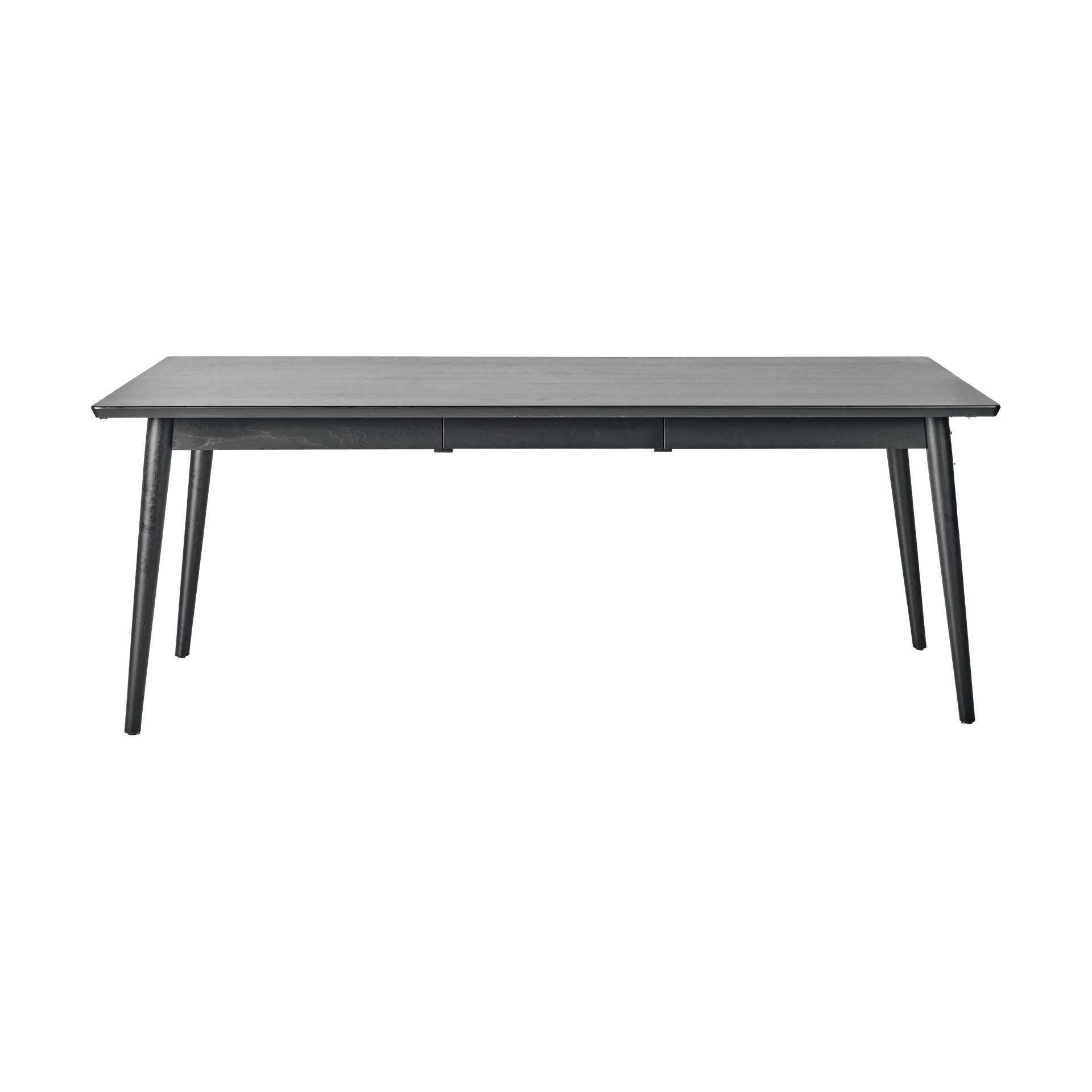 VIOR spisebord 90x200 cm, Svartlakkert eik NJRD