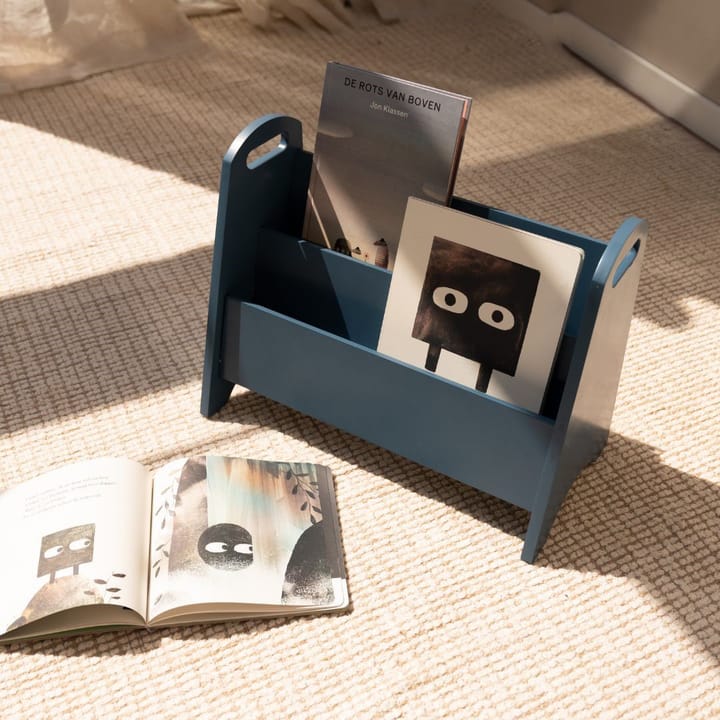 Book Holder bokhylle for barn, Blå Nofred