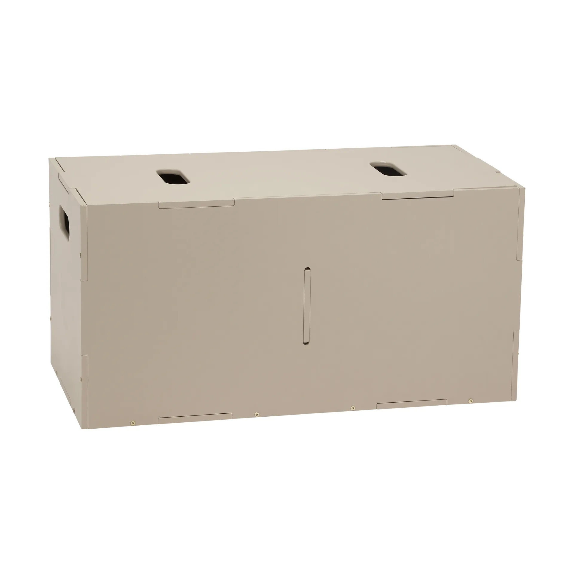 Cube Long oppbevaringsboks, Beige Nofred