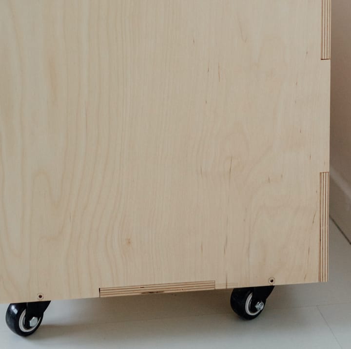 Cube Storage hjul til oppbevaringsboks 4 stk, Svart Nofred