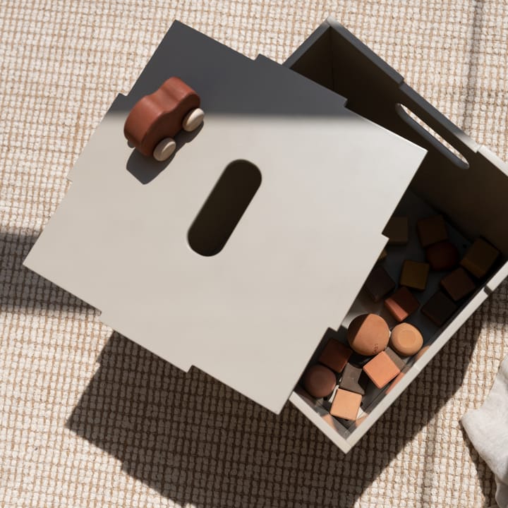 Cube Storage oppbevaringsboks, Beige Nofred