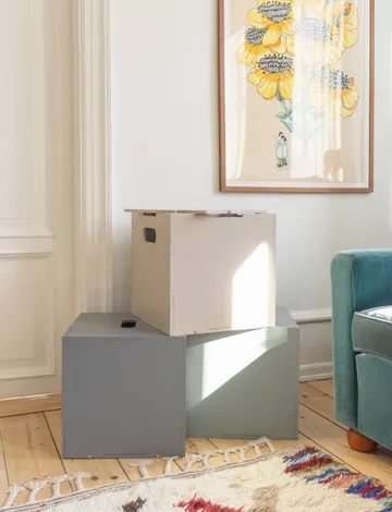 Cube Storage oppbevaringsboks - Olivengrønn - Nofred