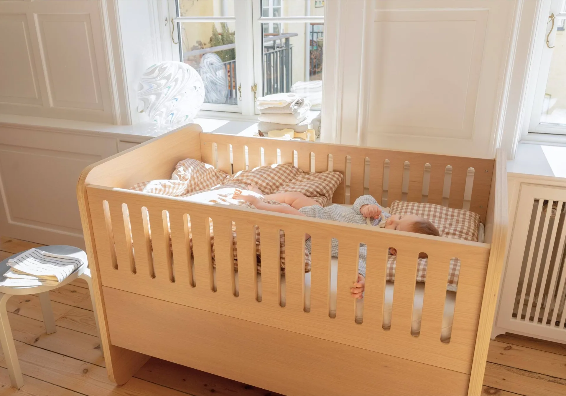 Form baby & juniorseng 166x77,5x87 cm, Eik Nofred