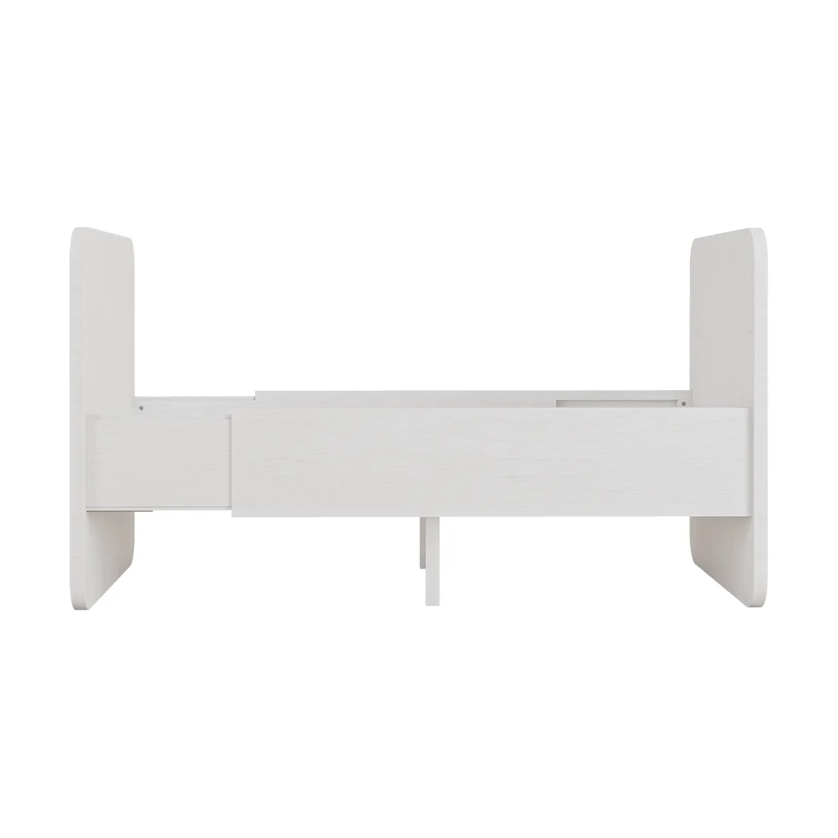 Form baby & juniorseng 166x77,5x87 cm, Hvit Nofred